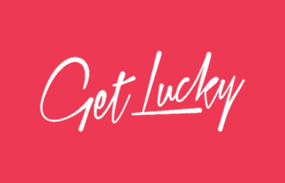 An image of the get lucky logo