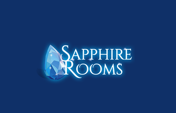 An image of the Sapphire Rooms Casino logo