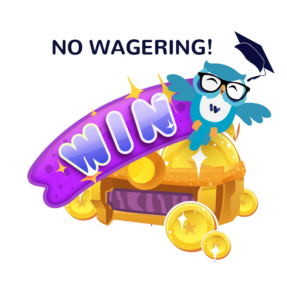 Wagering Requirement - no wagering